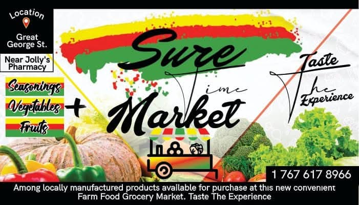 Sure Time Market Sure Lifesava Spices Roseau Dominica Products